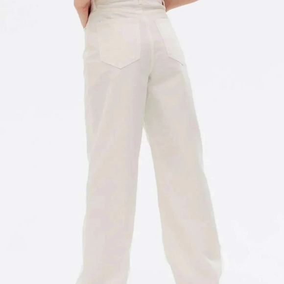 Adalae New Look Kind Wide Leg off white jean - Picture 2 of 6